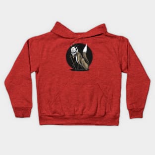 Kitsune Demon Fox Kids Hoodie